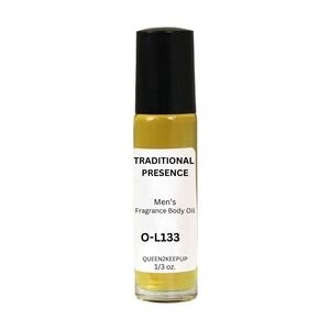 Traditional Presence (Men) Body Oil 10 ml Fragrance All Natural 1/3 oz Roll-On